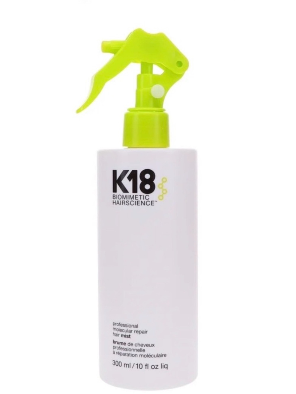 NEW K18 Professional Molecular Repair Hair Mist 10 fl oz - JUMBO SIZE